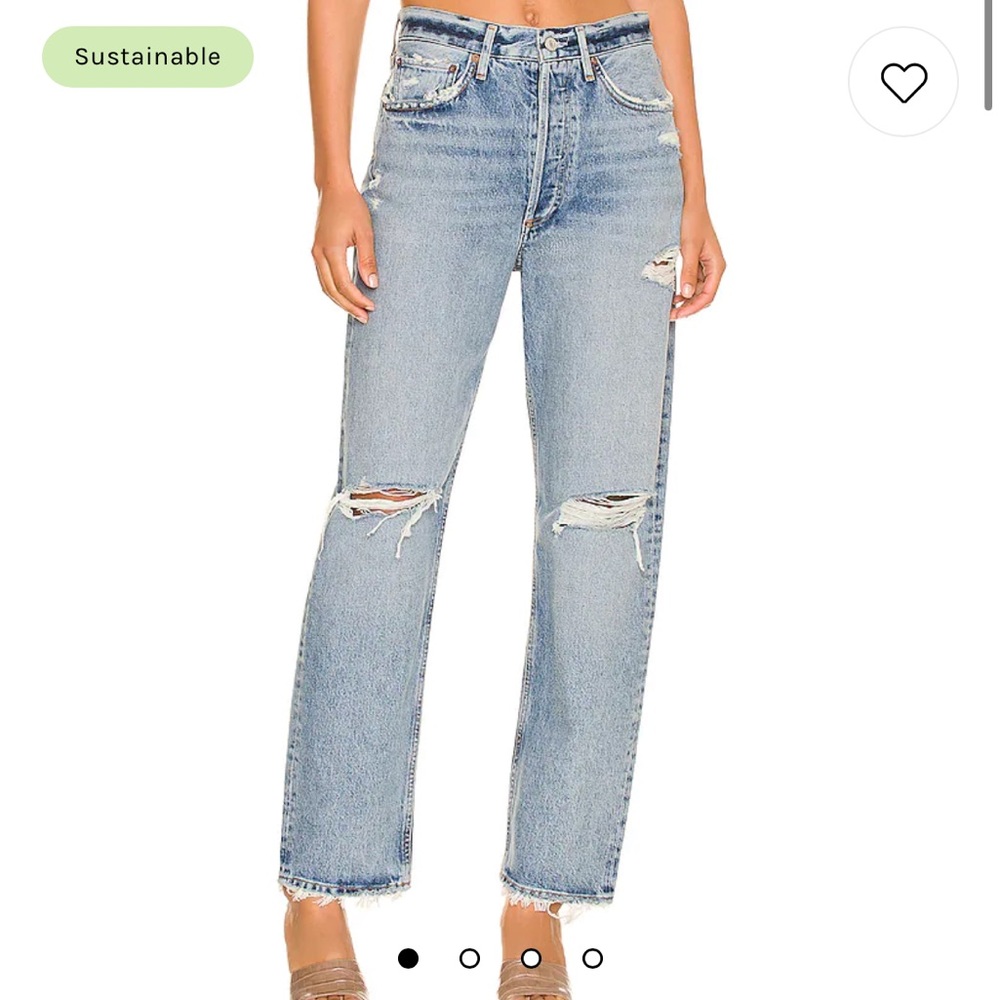 AGOLDE size 25 90's Mid Rise Loose Fit